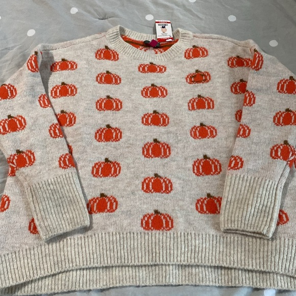 Vince Camuto Pumpkin Knit Sweater - Picture 2 of 4